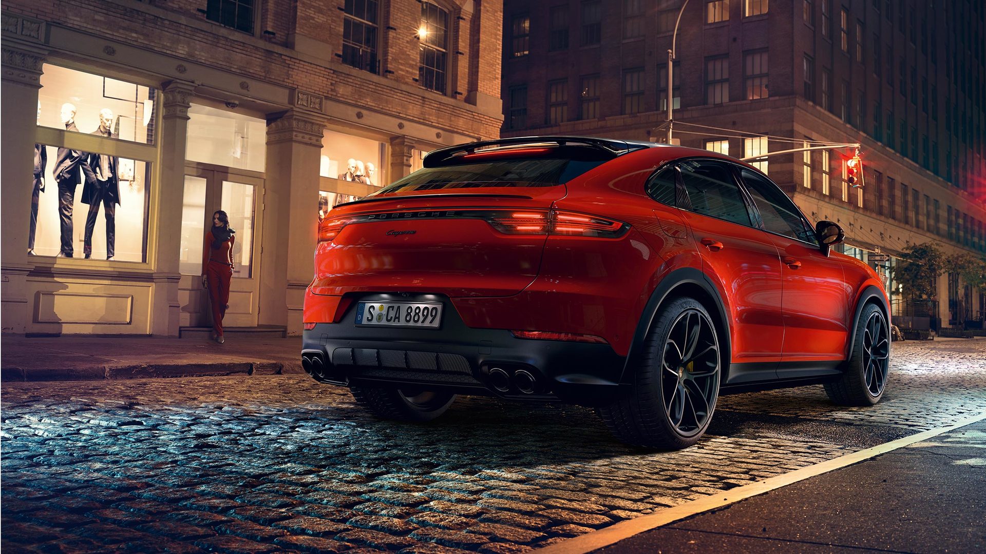 Porsche Cayenne Turbo Coupe - HD Wallpaper 