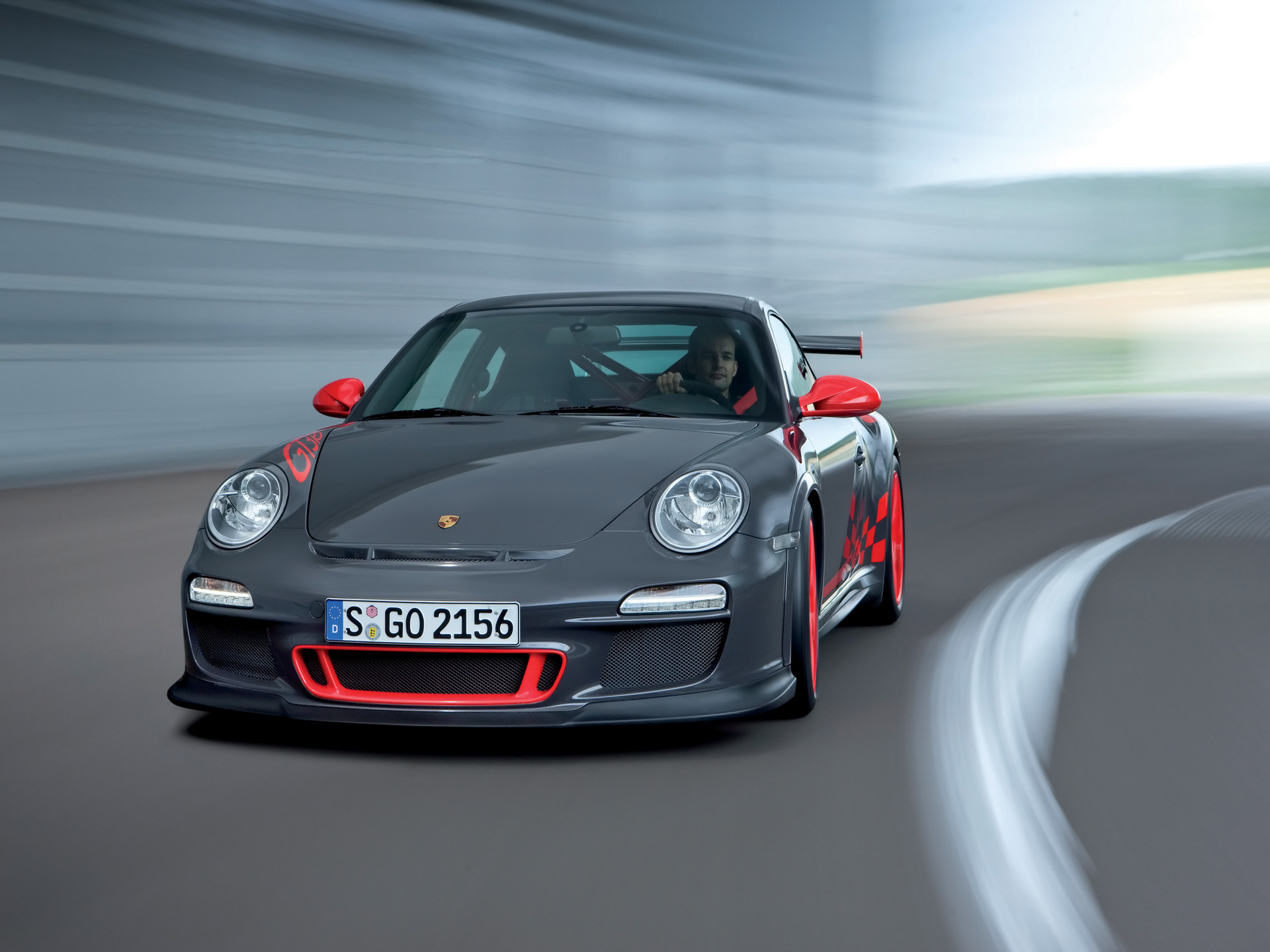 Porsche 911 Gt3 Rs Gris - HD Wallpaper 