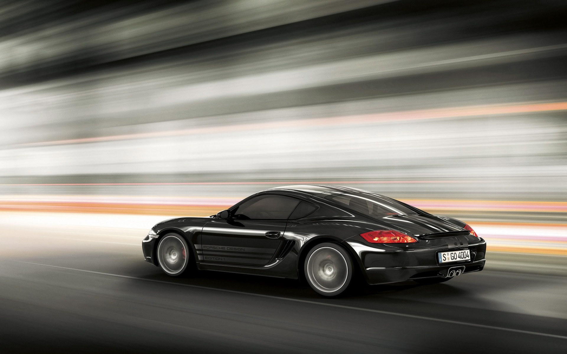 Porsche Design Edition 1 Wallpaper - Porsche Cayman 2008 - HD Wallpaper 