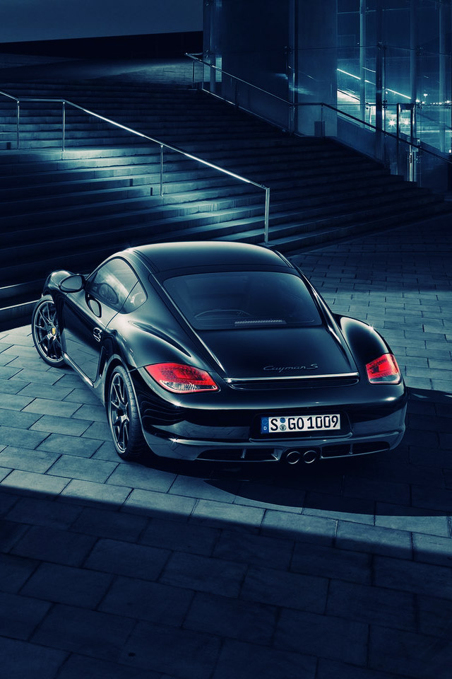 Black Edition Porsche Cayman S - HD Wallpaper 