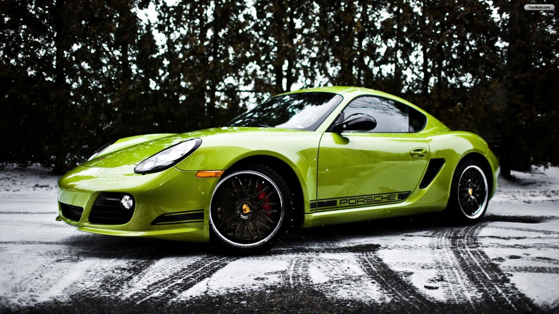 1920x1080, Top Rated Full Hd Quality Porsche Cayman - Porsche Cayman Gt4 Green - HD Wallpaper 