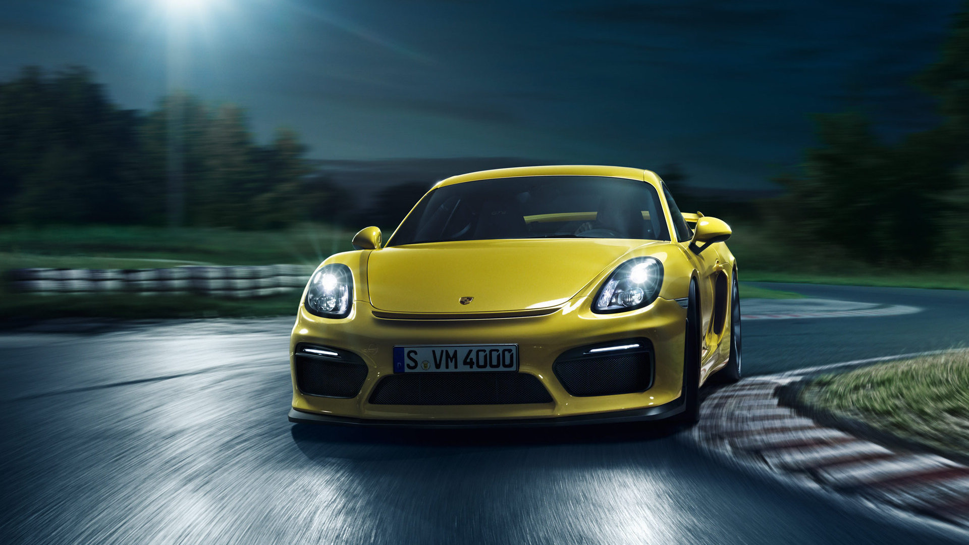 Best Porsche Cayman Gt4 Wallpaper Id - Sports Car - HD Wallpaper 