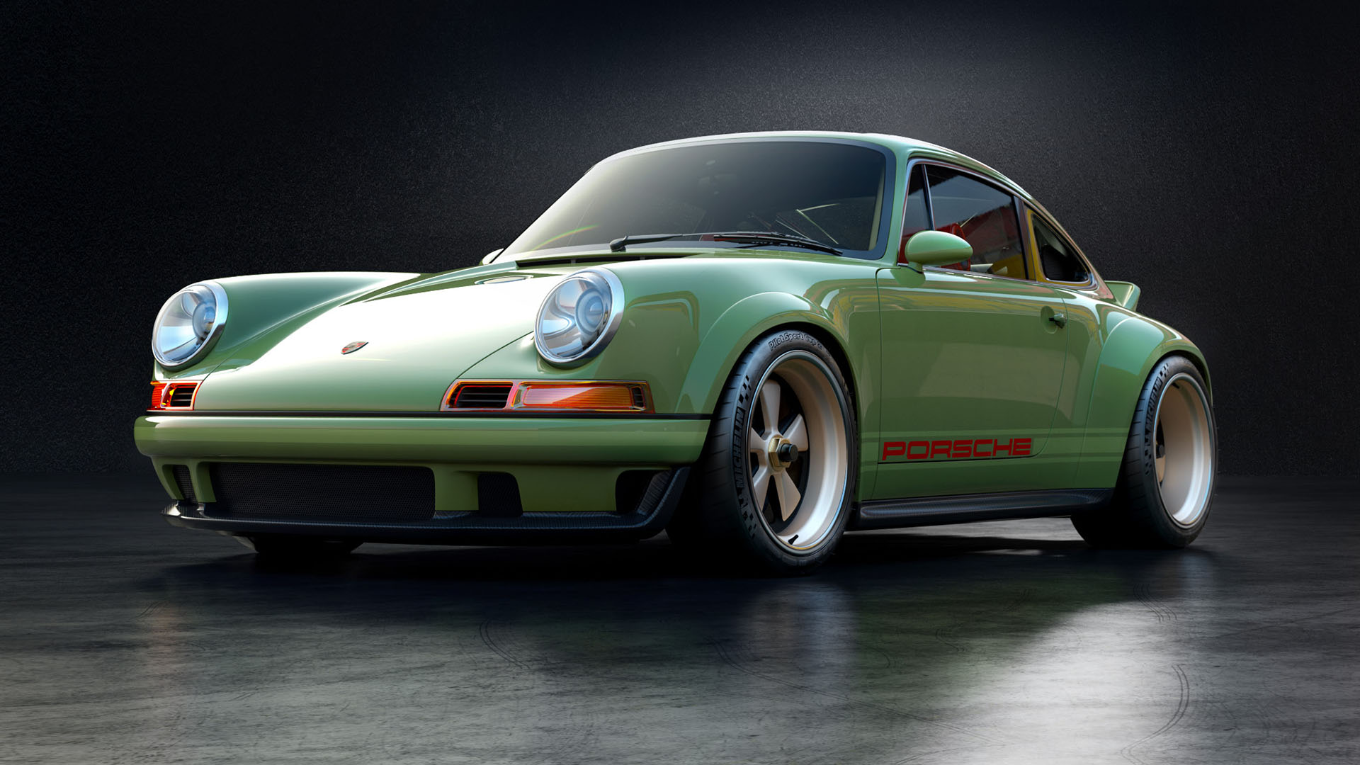 Porsche Singer - HD Wallpaper 