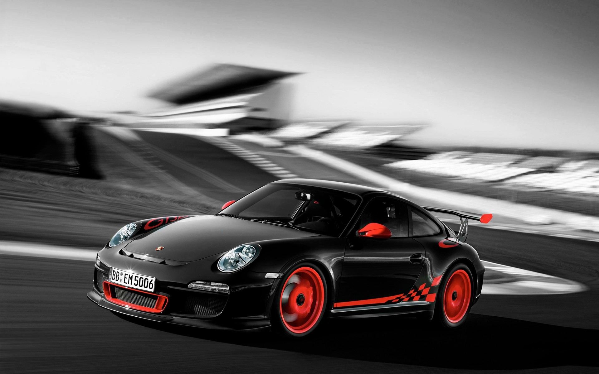 Porsche 911 Gt3 Wallpaper - Black Porsche 991 Gt3rs - HD Wallpaper 