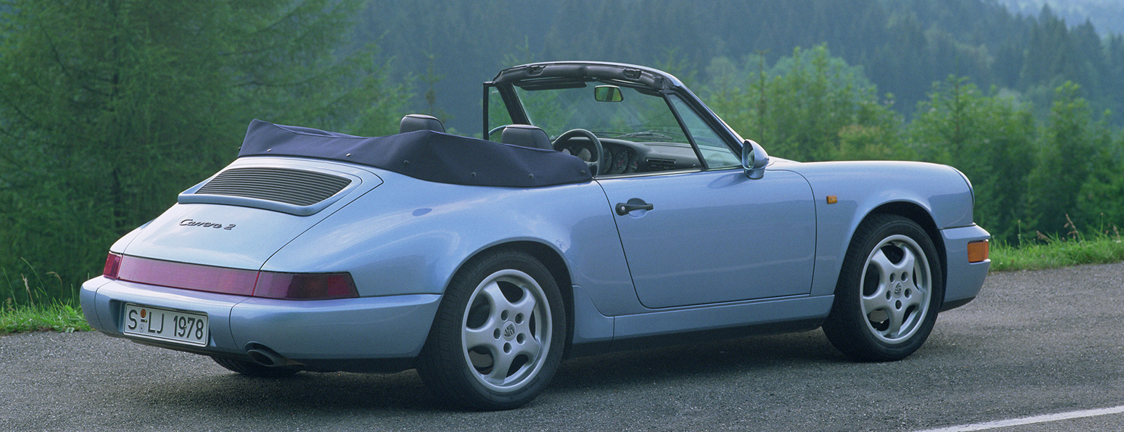 Porsche 911 Cabriolet 1992 - HD Wallpaper 
