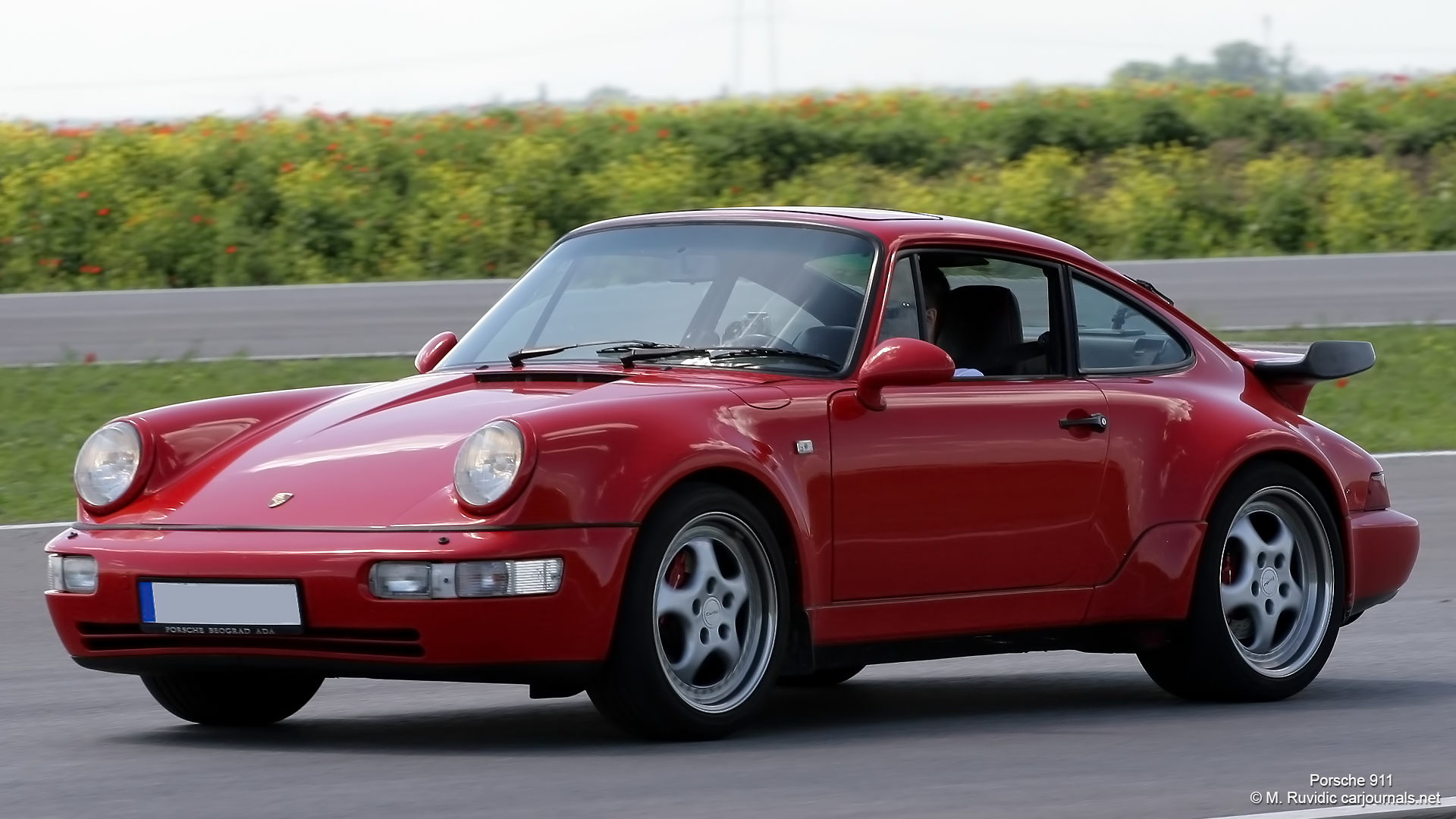 Hd Car Wallpapers Red Porsche - Porsche 911 Classic - HD Wallpaper 