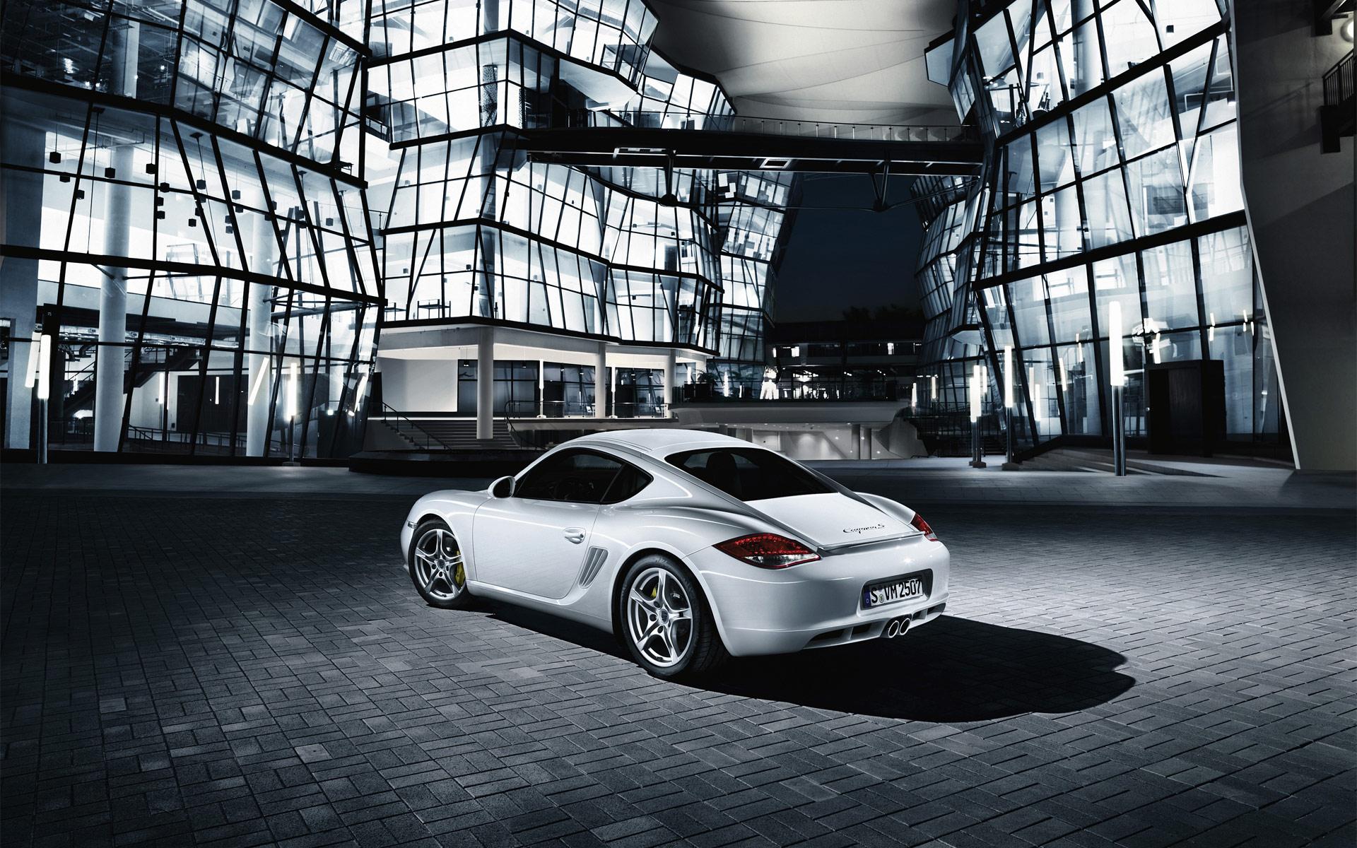 Porsche Cayman S - Background Porsche Cayman - HD Wallpaper 