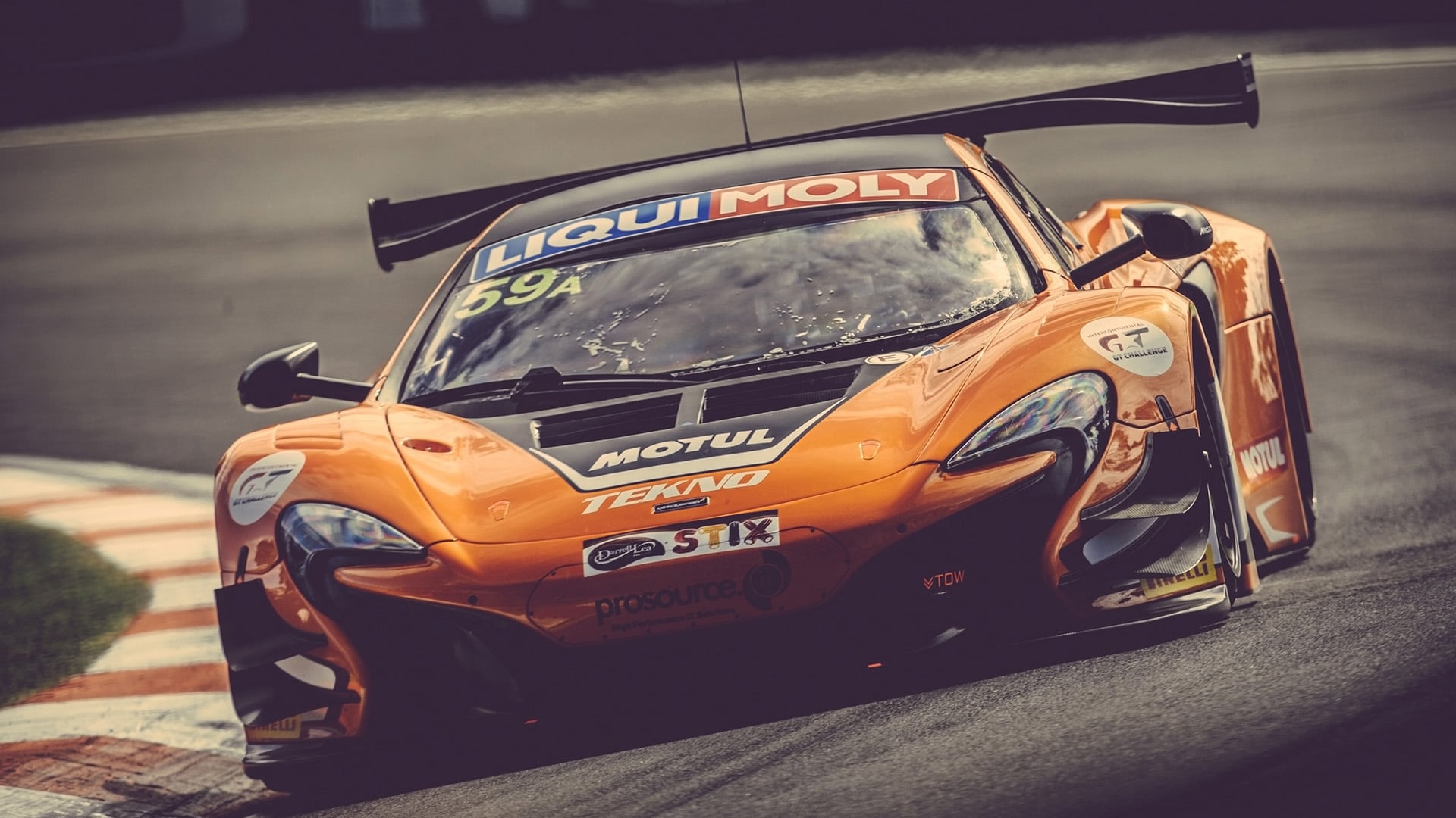 Mclaren 650s Gt3 - HD Wallpaper 