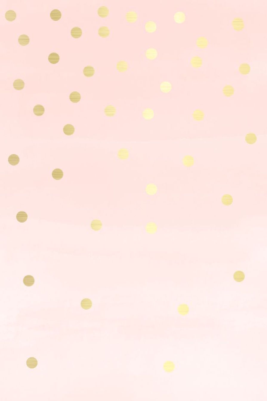 Plano De Fundo Papel De Parede Iphone Samsung Smartphone - Pink Gold Kate Spade - HD Wallpaper 