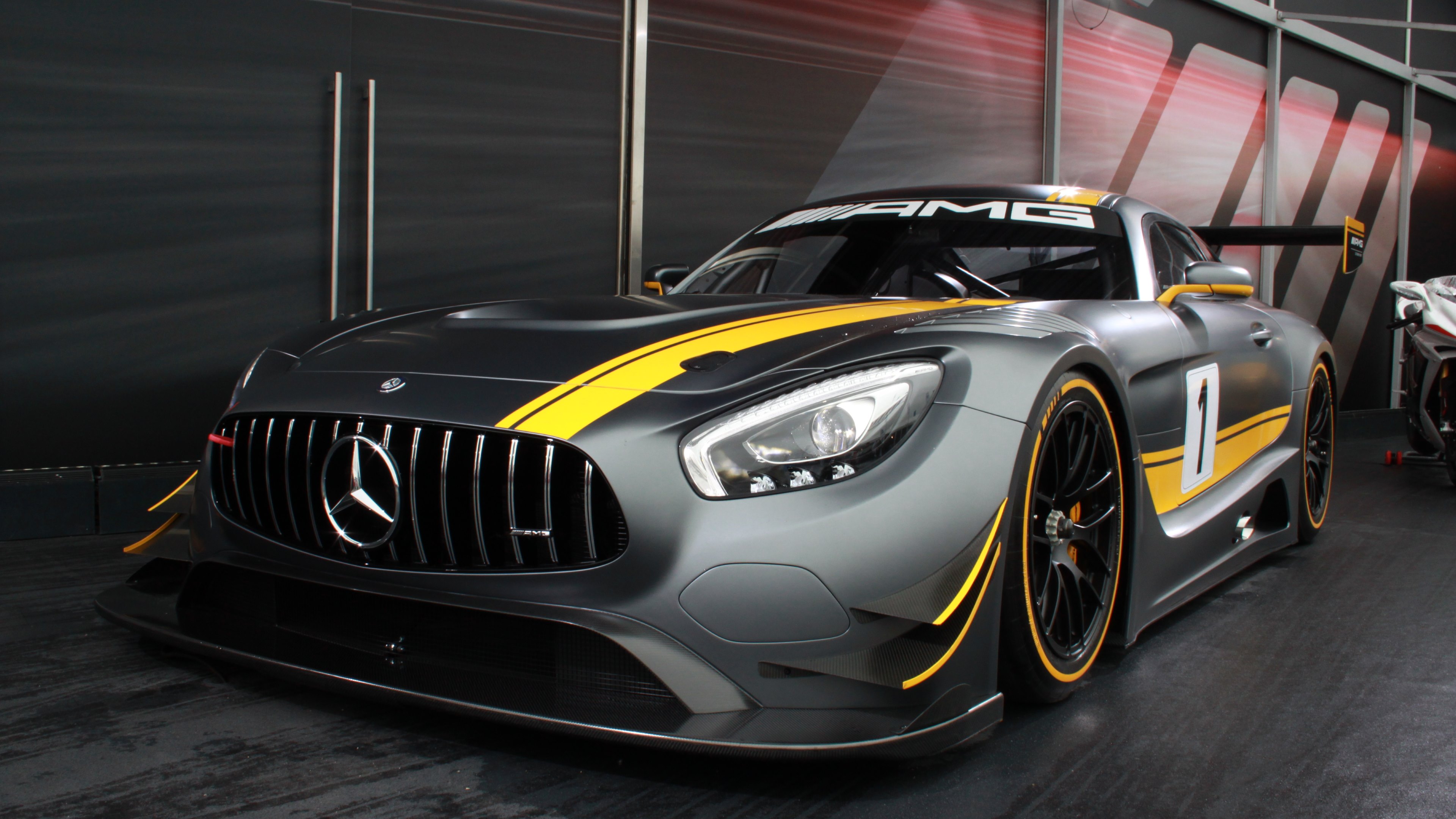 Mercedes Amg Gt3 Wallpaper 4k - HD Wallpaper 