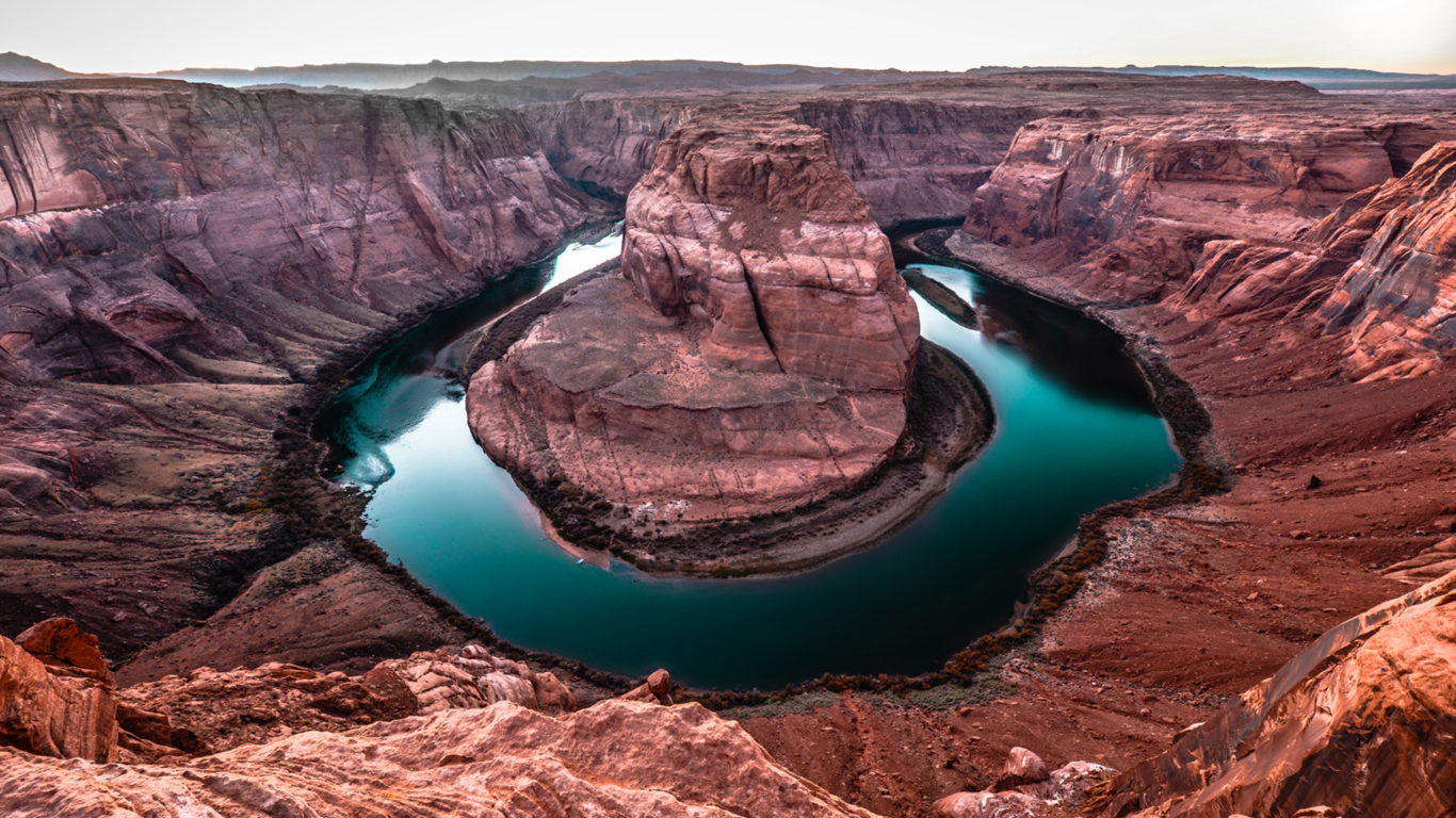 Horseshoe Bend - 1366x768 Wallpaper - teahub.io