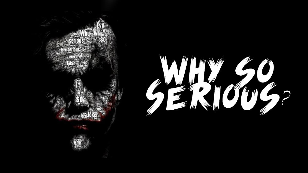 Featured image of post Ultra Hd Joker Wallpaper Why So Serious Follow the vibe and change your wallpaper every day