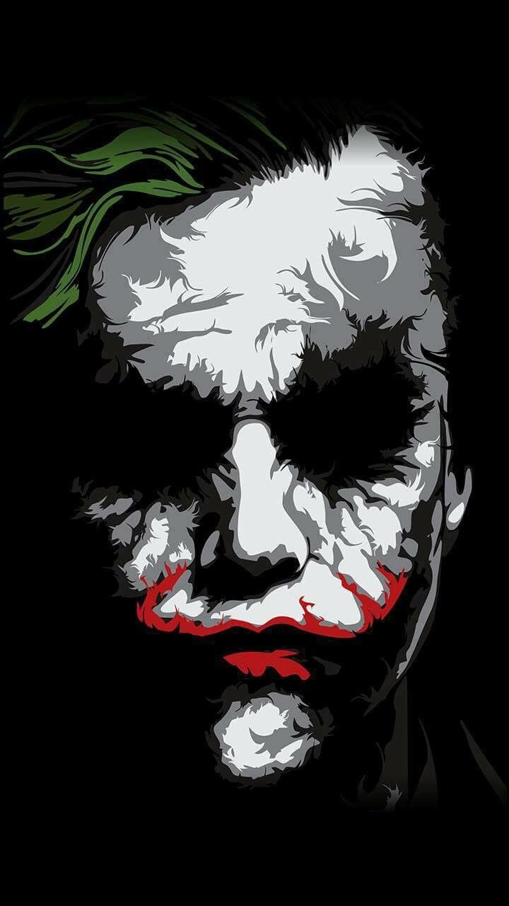 Joker Face - HD Wallpaper 