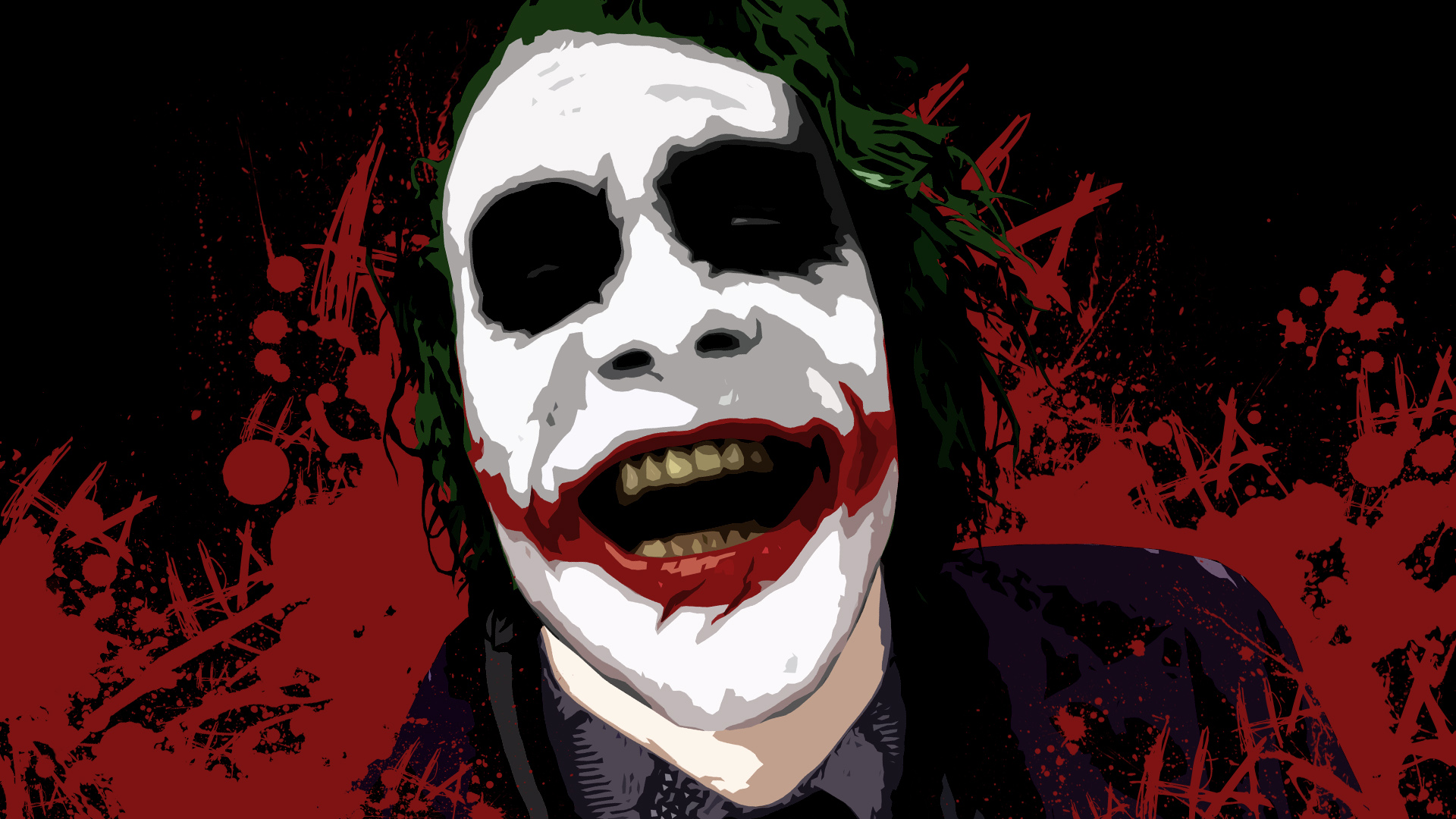 Joker Heath Ledger Best Hd - HD Wallpaper 