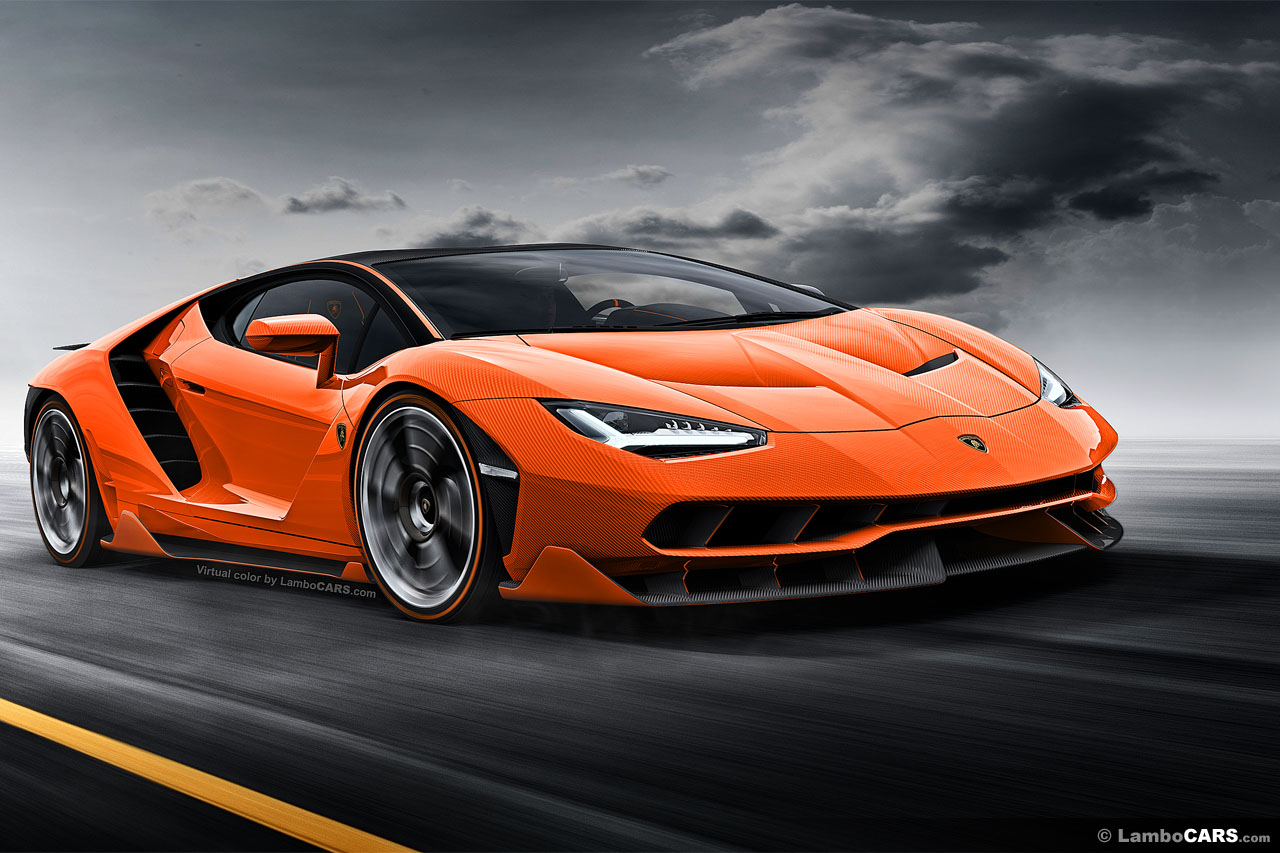A Virtual Look At How The Lamborghini Centenario Lp770-4 - Lamborghini Most Beautiful Car - HD Wallpaper 