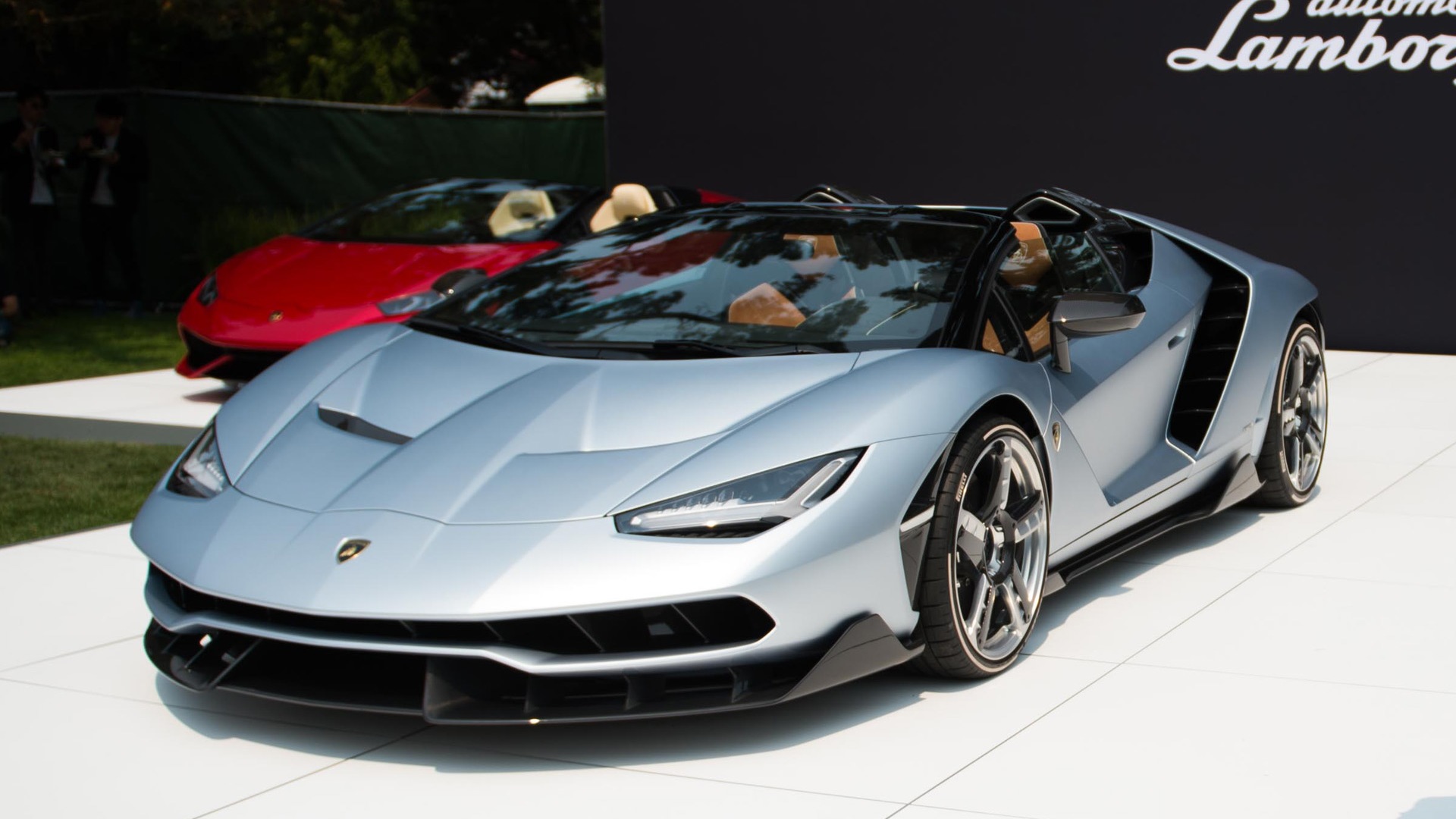 Lamborghini Centenario Roadster, 2016 Monterey Car - 2018 Lamborghini Centenario Roadster - HD Wallpaper 