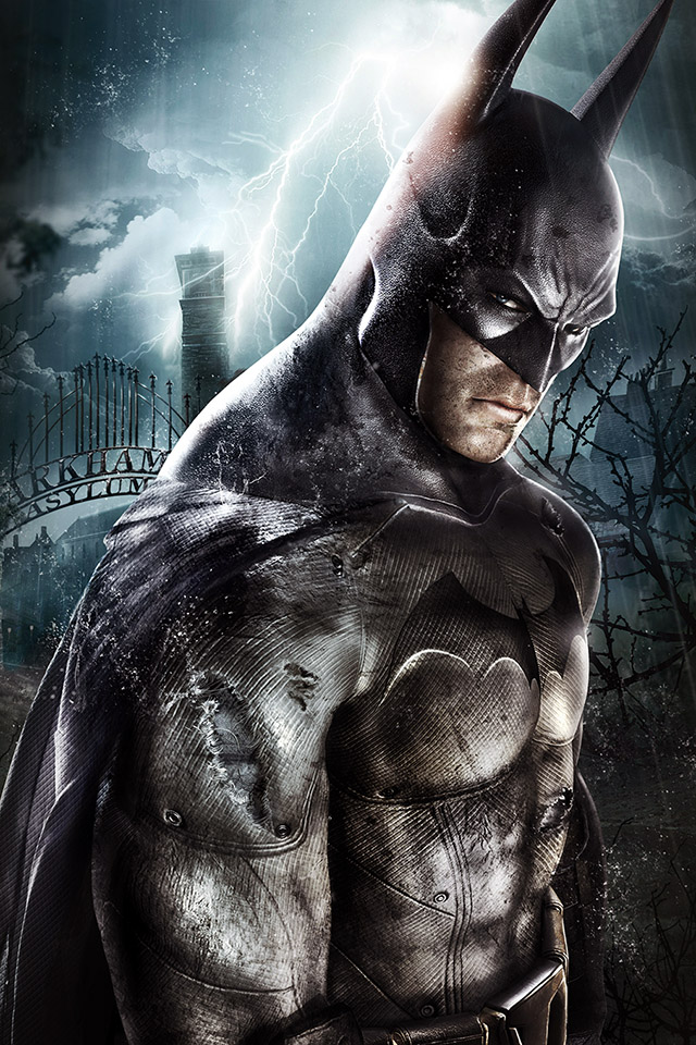 Com Apple Wallpaper Arkham-asylum Iphone4 - HD Wallpaper 