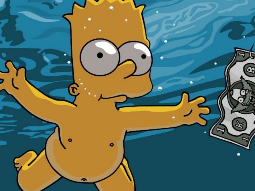 Papel De Parede Animado Para Celular Bart Simpsons - Cartoon Wallpaper For Tablet - HD Wallpaper 