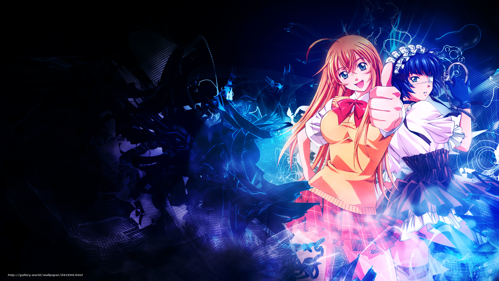 Descargar Gratis Animado, Chicas, 3d Fondos De Escritorio - Аниме На Рабочий Стол - HD Wallpaper 