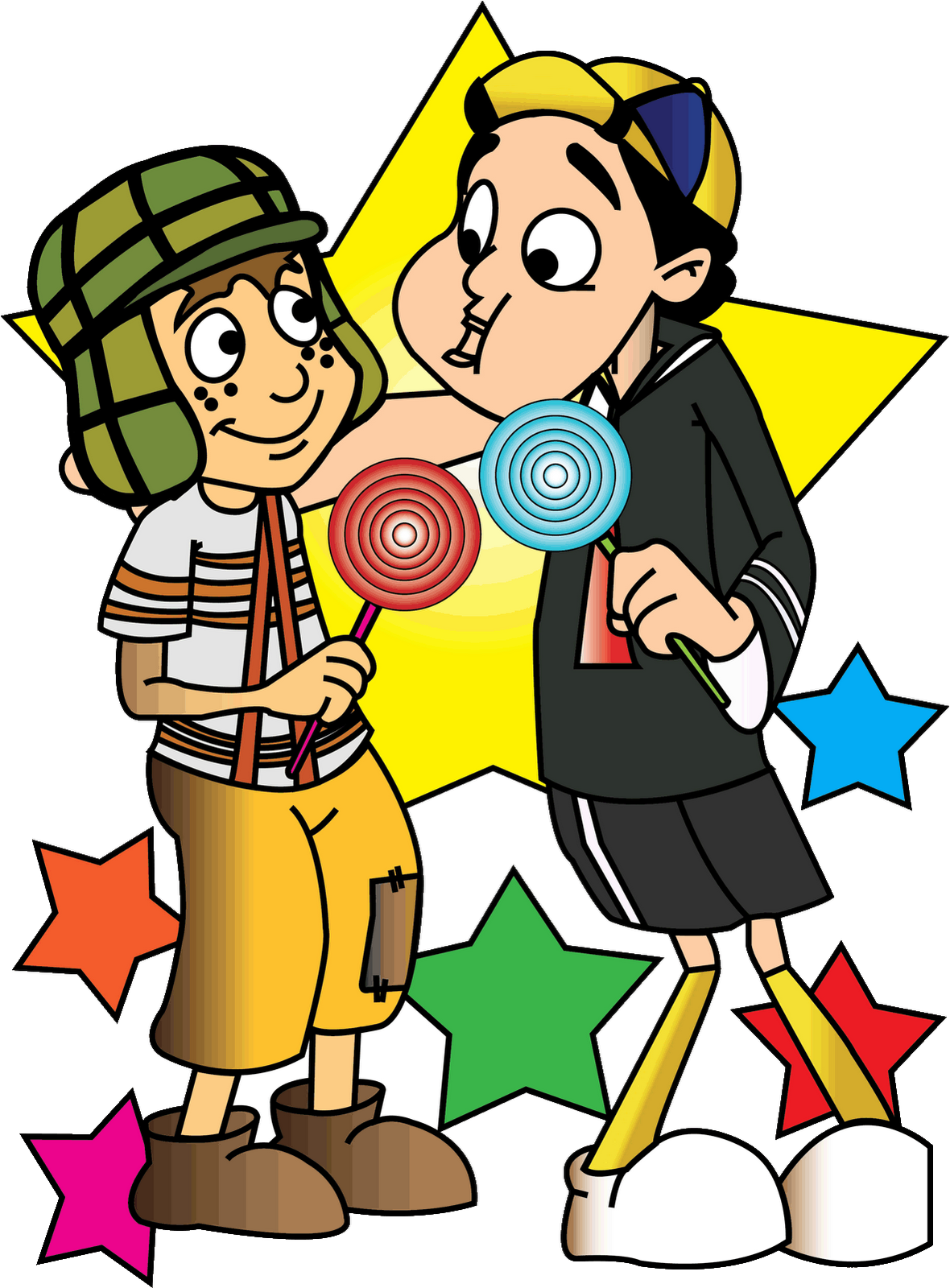 Chavo Y Quico Animado - HD Wallpaper 