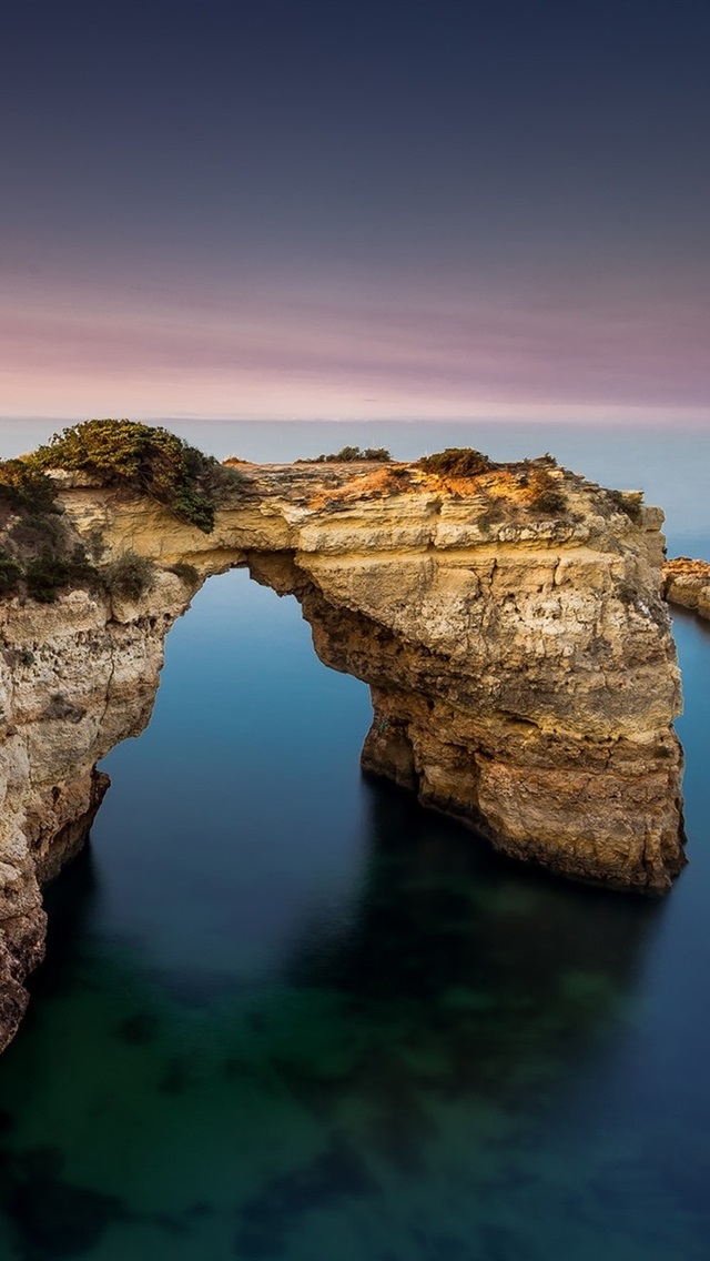 Iphone Wallpaper Atlantic Ocean, Praia De Albandeira, - Algarve - HD Wallpaper 