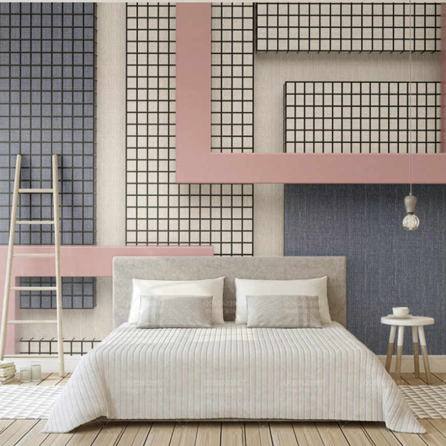 Free Shipping 3d Pink And Blue Wallpaper Geometric - Wallpaper - HD Wallpaper 