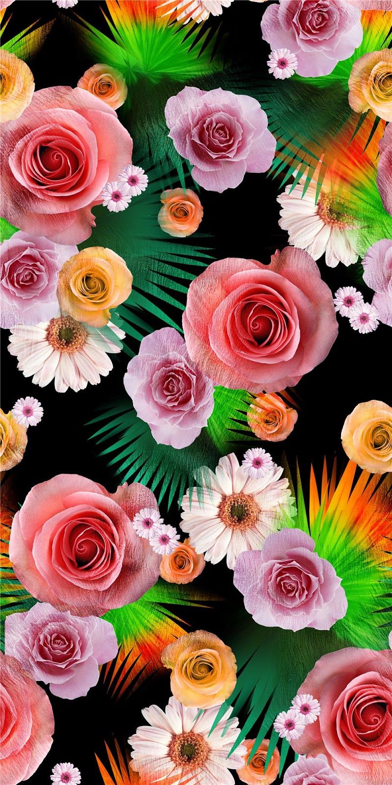 Animated Flower Design - HD Wallpaper 
