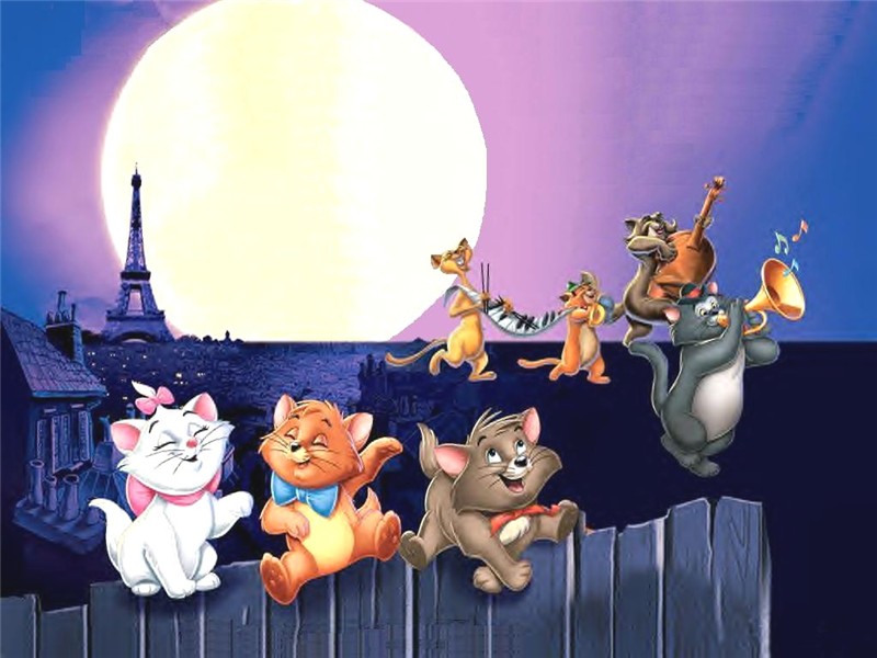 Aristocats Wallpaper Desktop - HD Wallpaper 