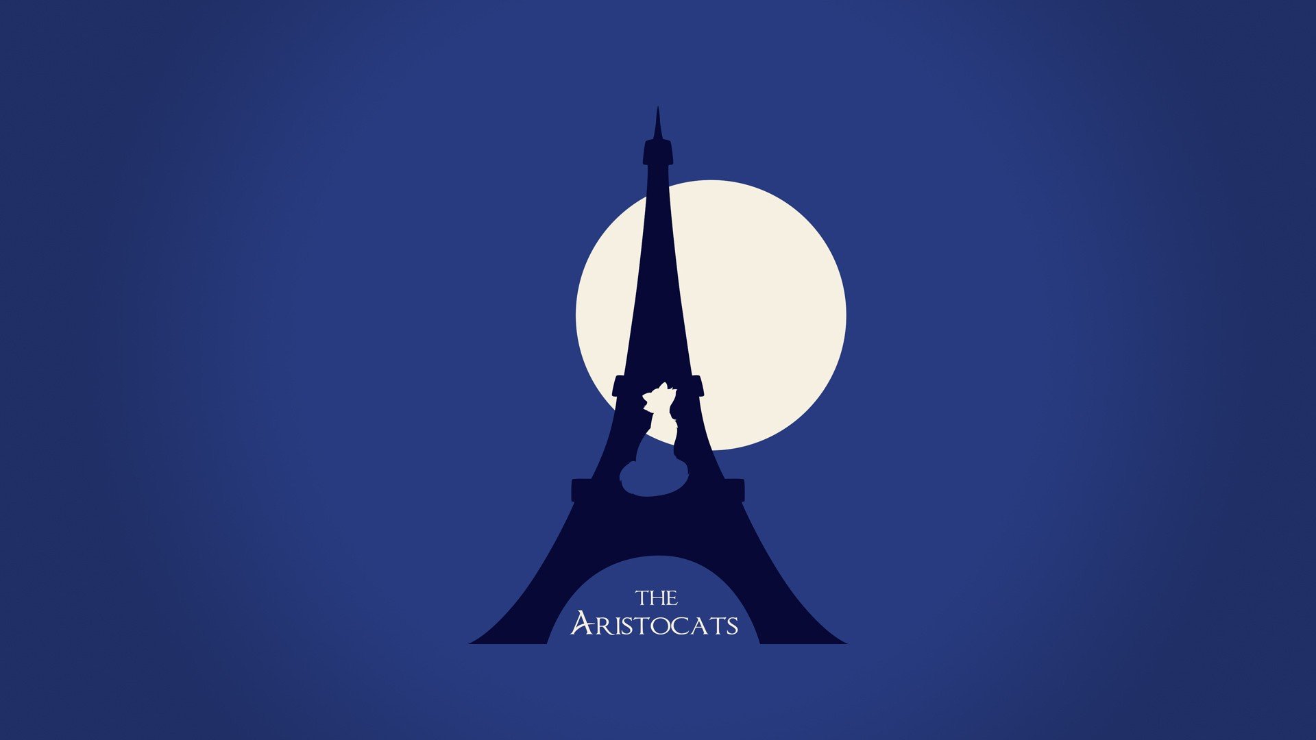 Aristocats Eiffel Tower - HD Wallpaper 