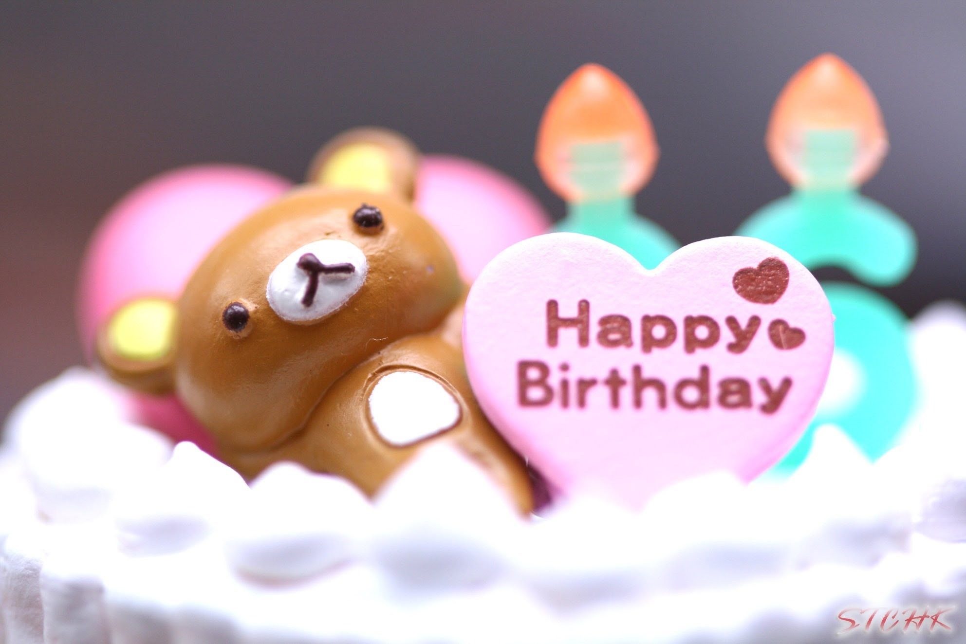 Re Ment - Cute Happy Birthday Cake - HD Wallpaper 