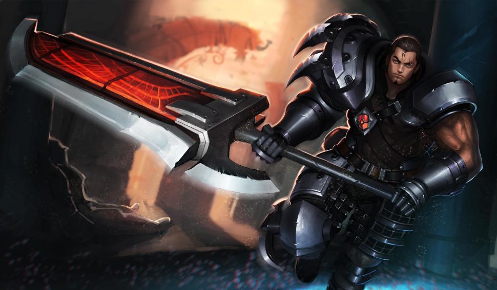 Warrior, Male Wallpaper,art Hd Wallpaper,sword Hd Wallpaper,male - HD Wallpaper 