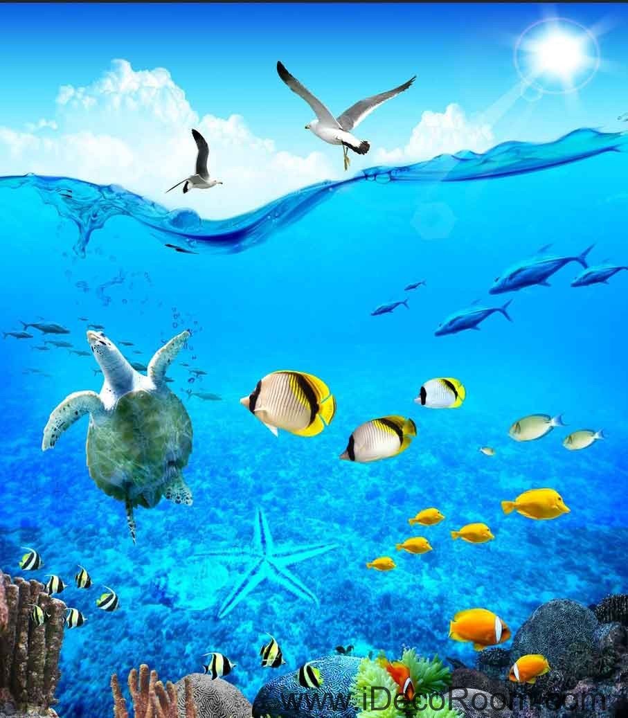 Fish Wallpaper For Bathroom - HD Wallpaper 