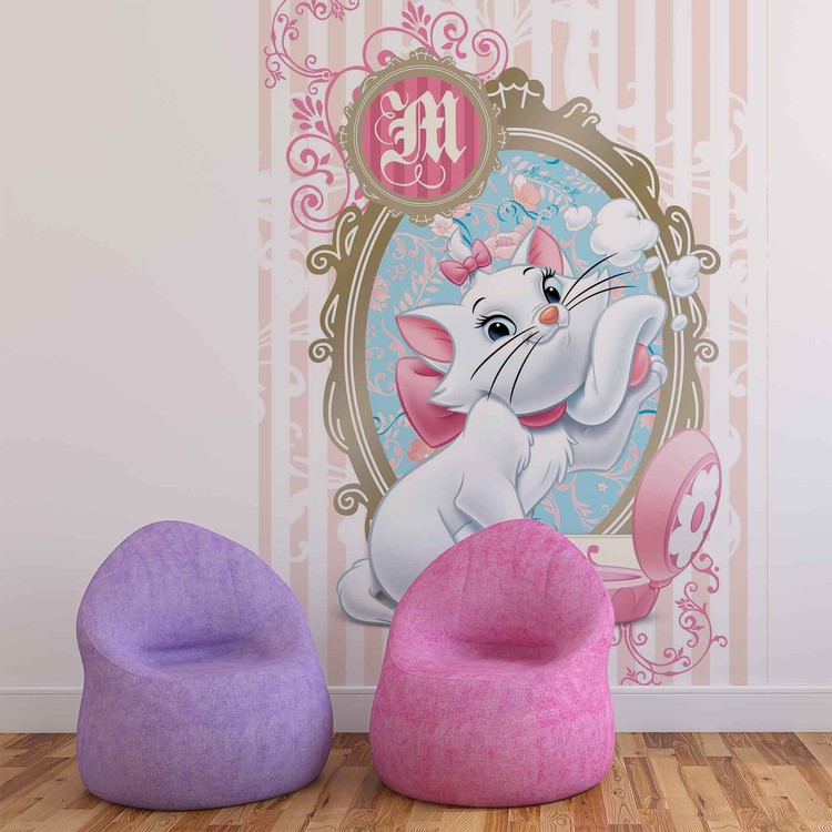 Disney Aristocats Marie Wallpaper Mural - Dibujos De Hadas Para Pared - HD Wallpaper 