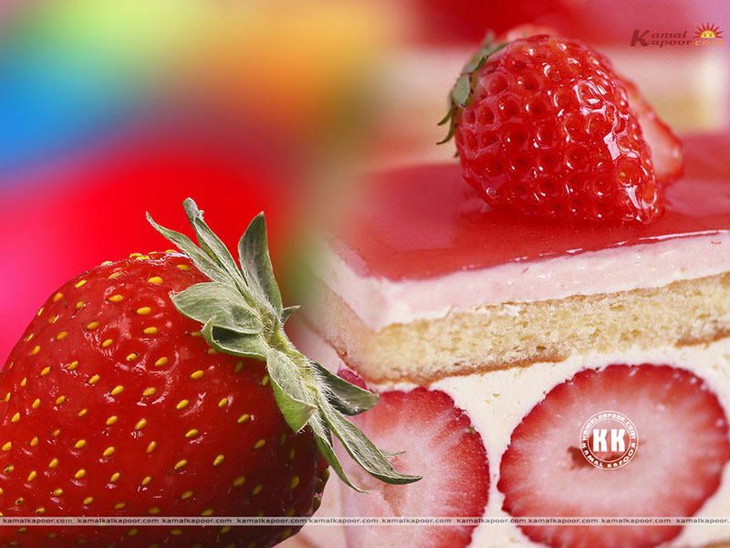 Fruit Dessert - HD Wallpaper 