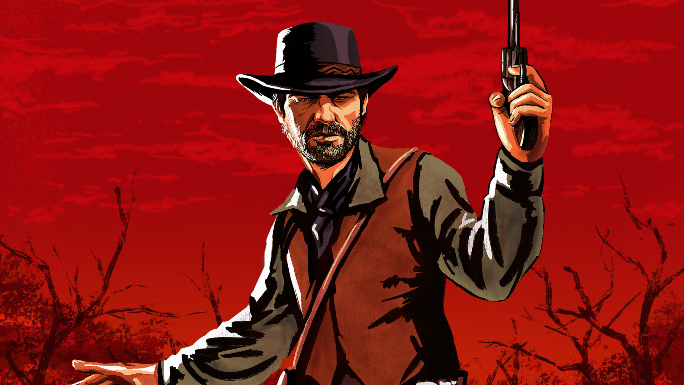 Red Dead Redemption 2 Arthur Morgan Art - HD Wallpaper 