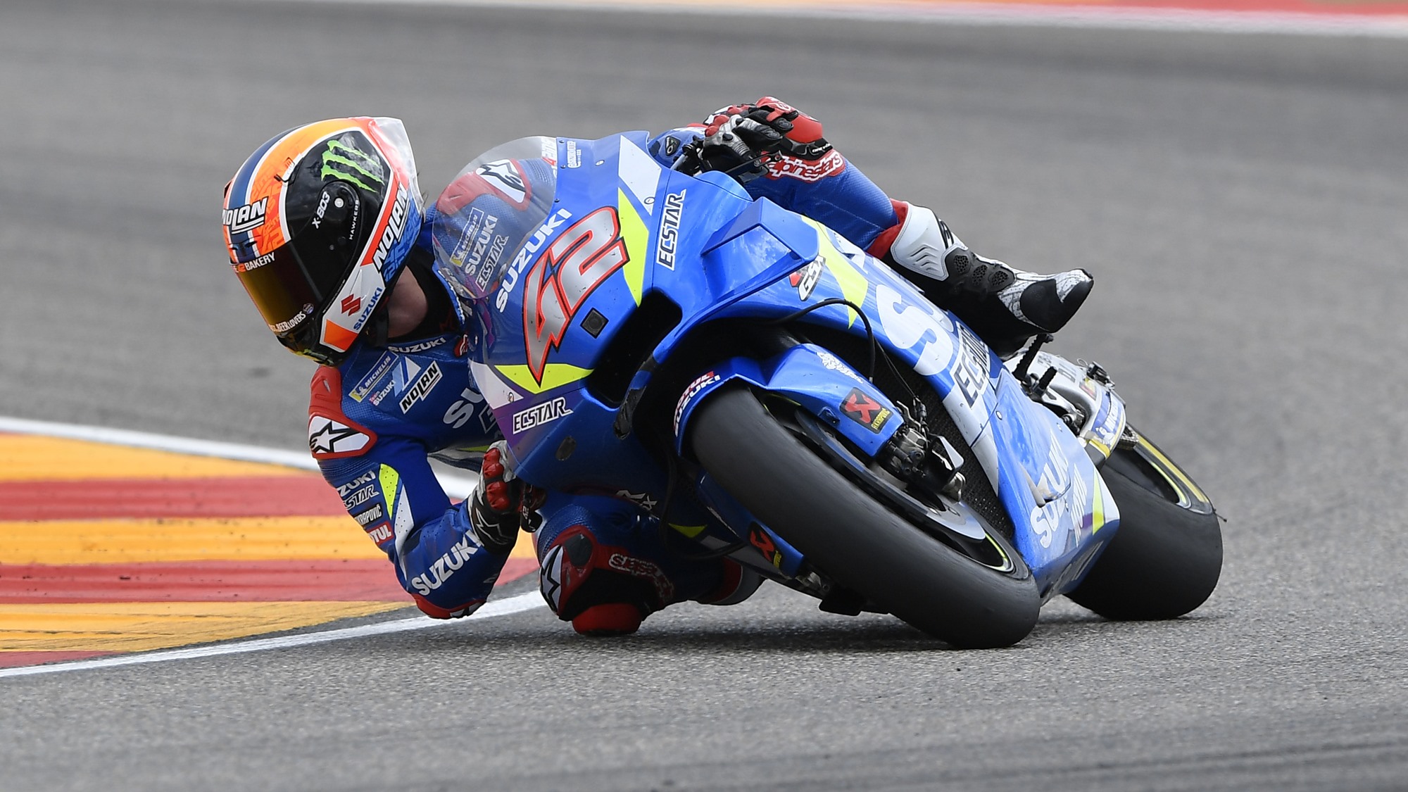 Alex Rins Suzuki Moto Gp - HD Wallpaper 