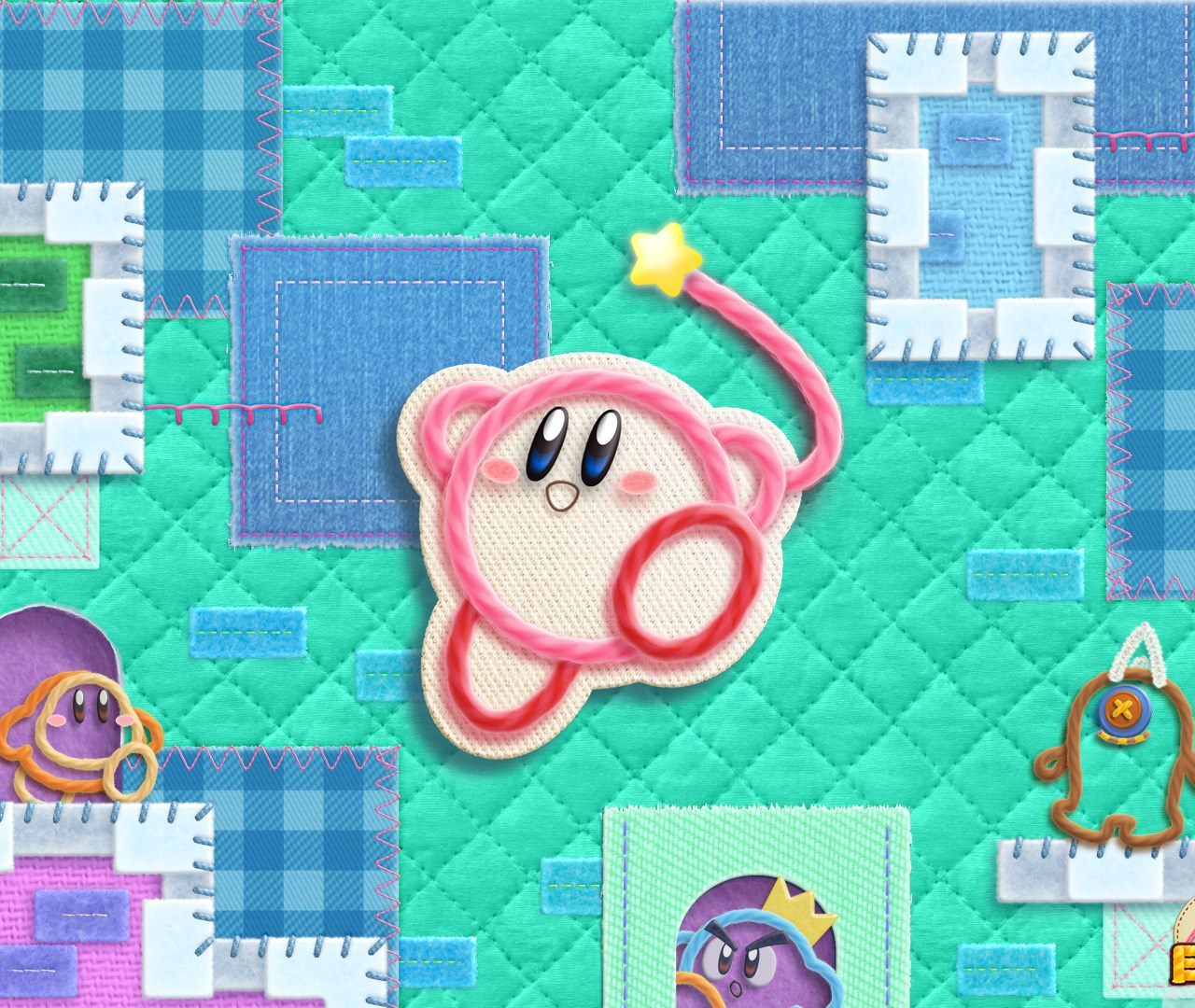 Kirby's Extra Epic Yarn - HD Wallpaper 