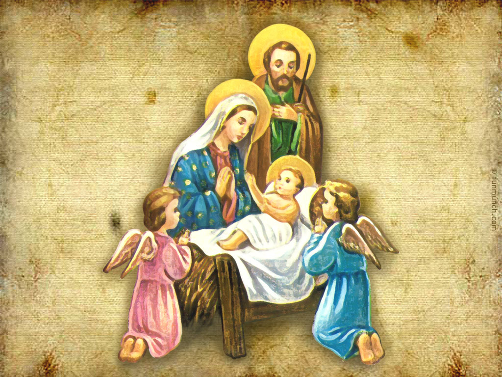 Christmas Jesus - HD Wallpaper 