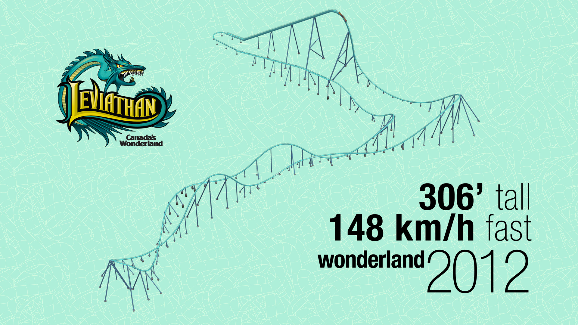 Leviathan Canada's Wonderland Layout - HD Wallpaper 