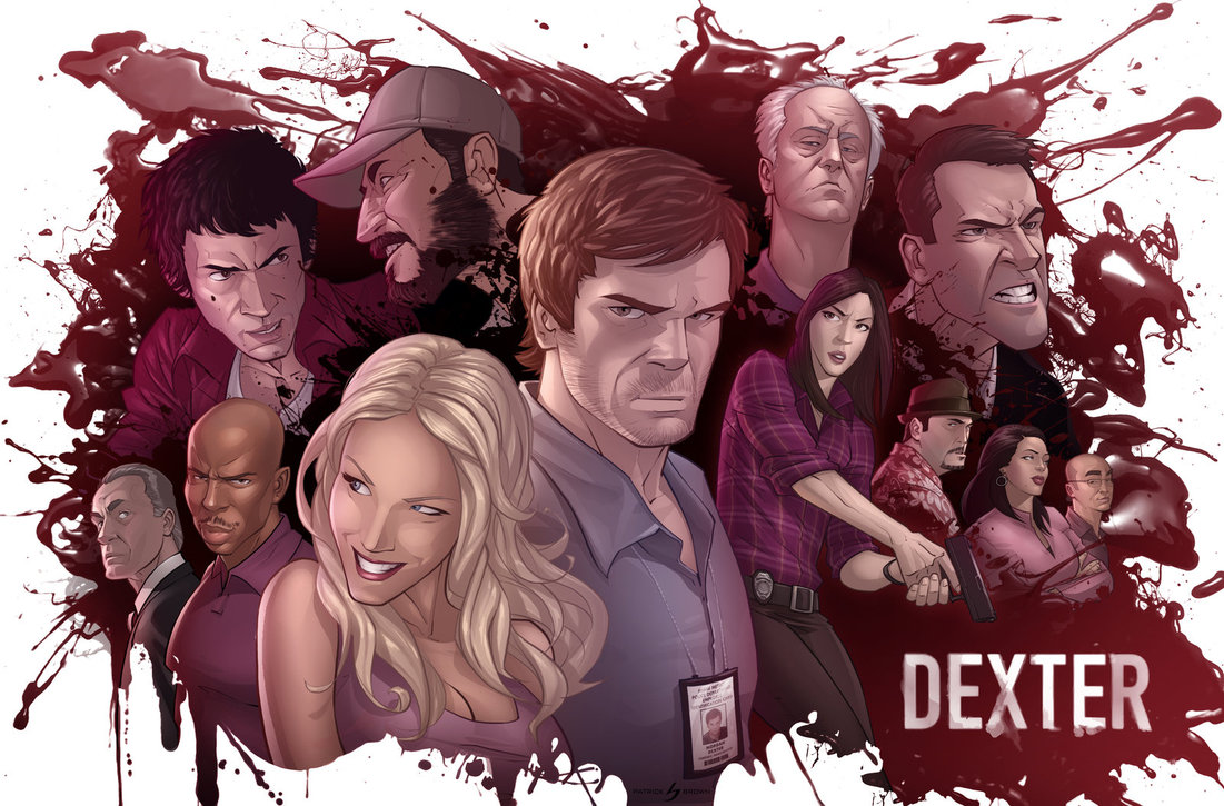 Dexter Fan Art - HD Wallpaper 
