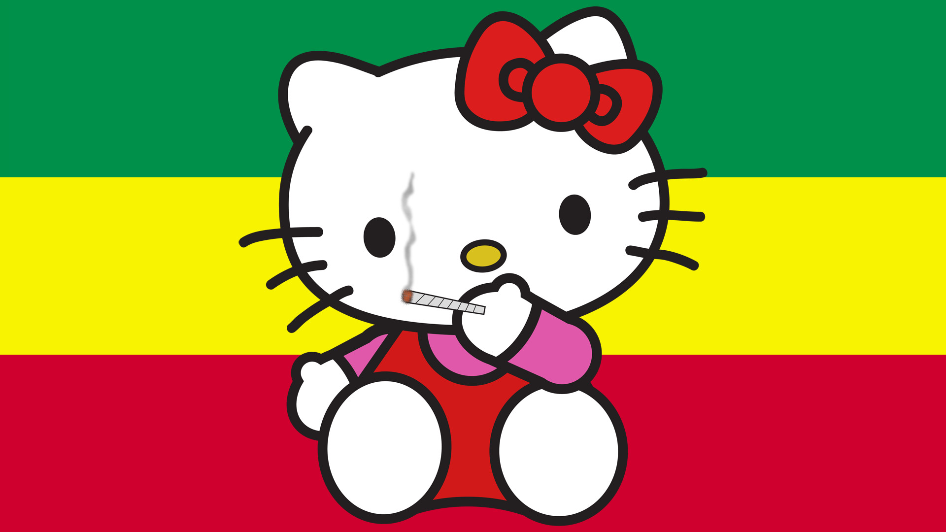 Hello Kitty Free Backgrounds Desktop 
 Data Src New - Hello Kitty Birthday Png - HD Wallpaper 