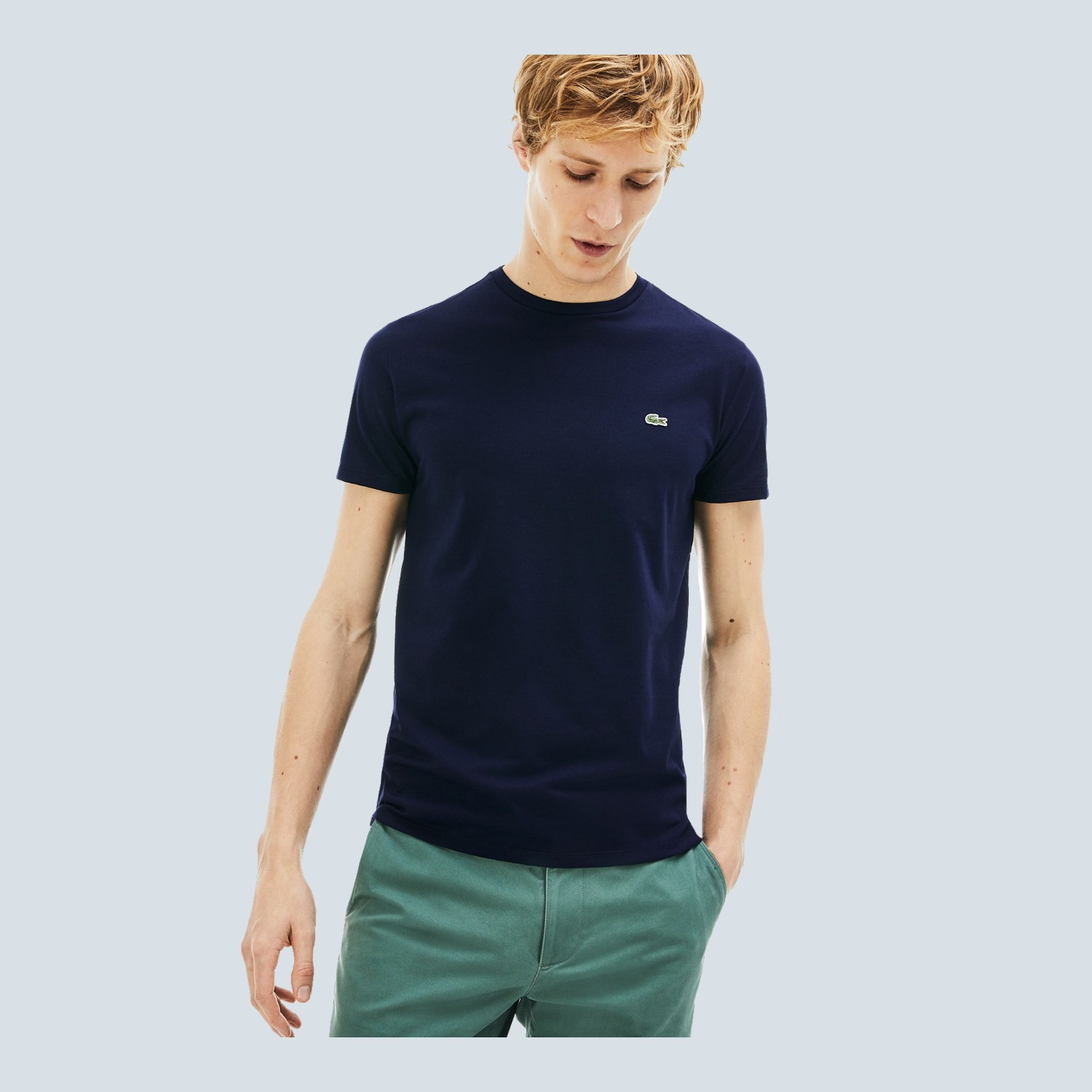 Clothing Lacoste Mens T-shirt - T-shirt - HD Wallpaper 