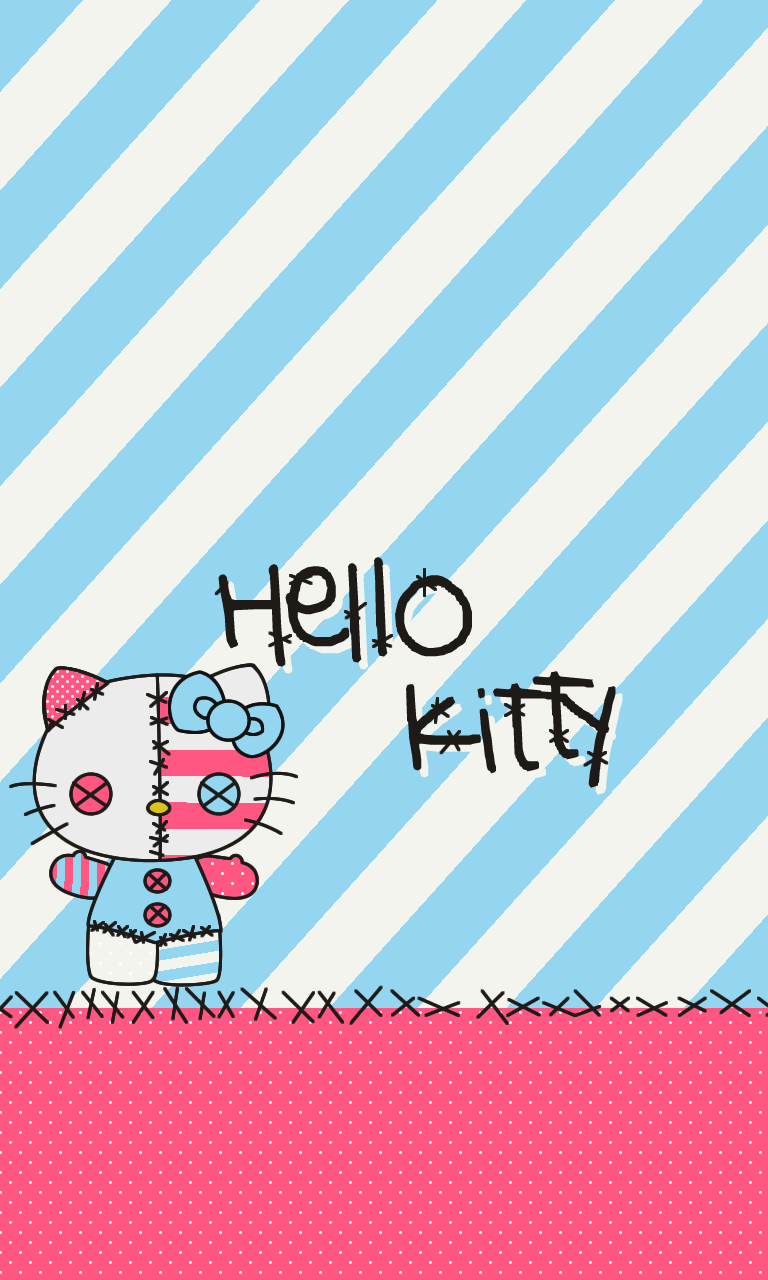 Blueberrythemes Hello Kitty Halloween Edition Wallpaper - Illustration - HD Wallpaper 