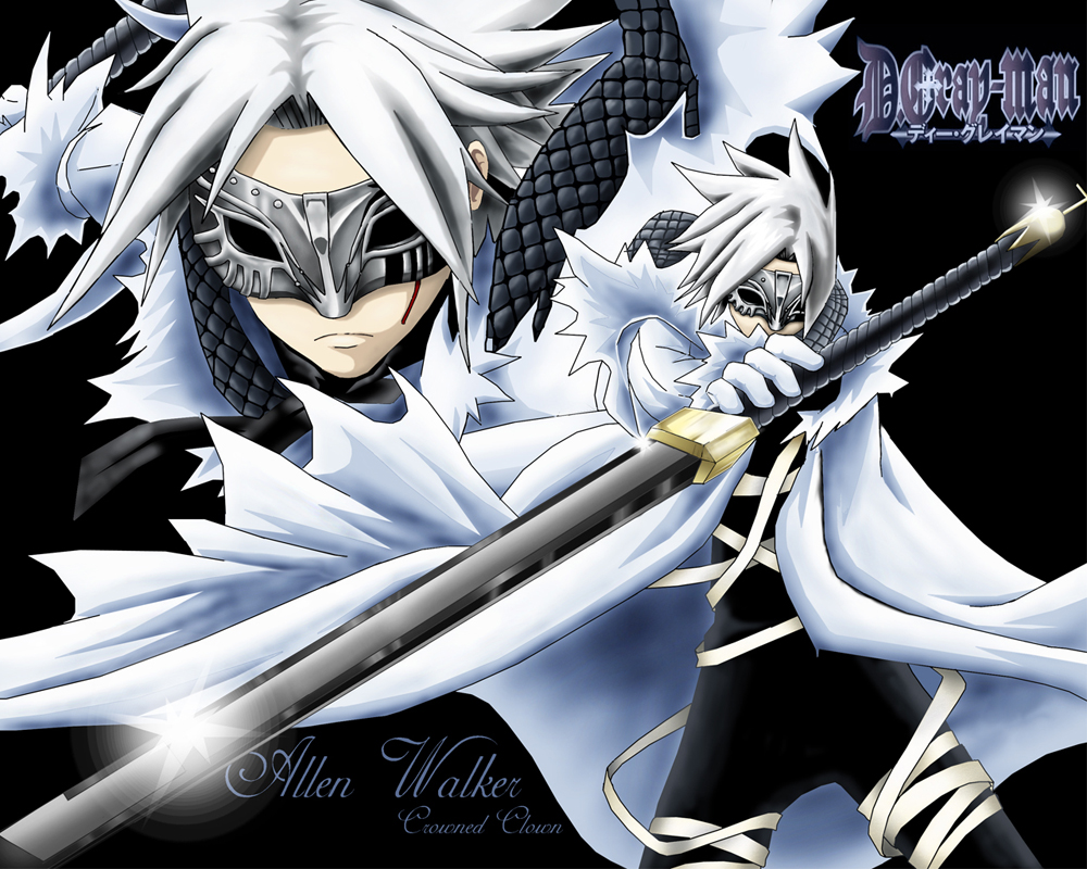 D Gray Man Allen Walker Crown Clown - HD Wallpaper 