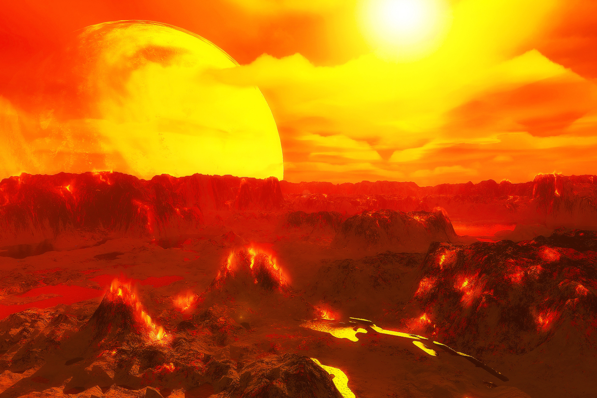 Red Sky At Morning - HD Wallpaper 