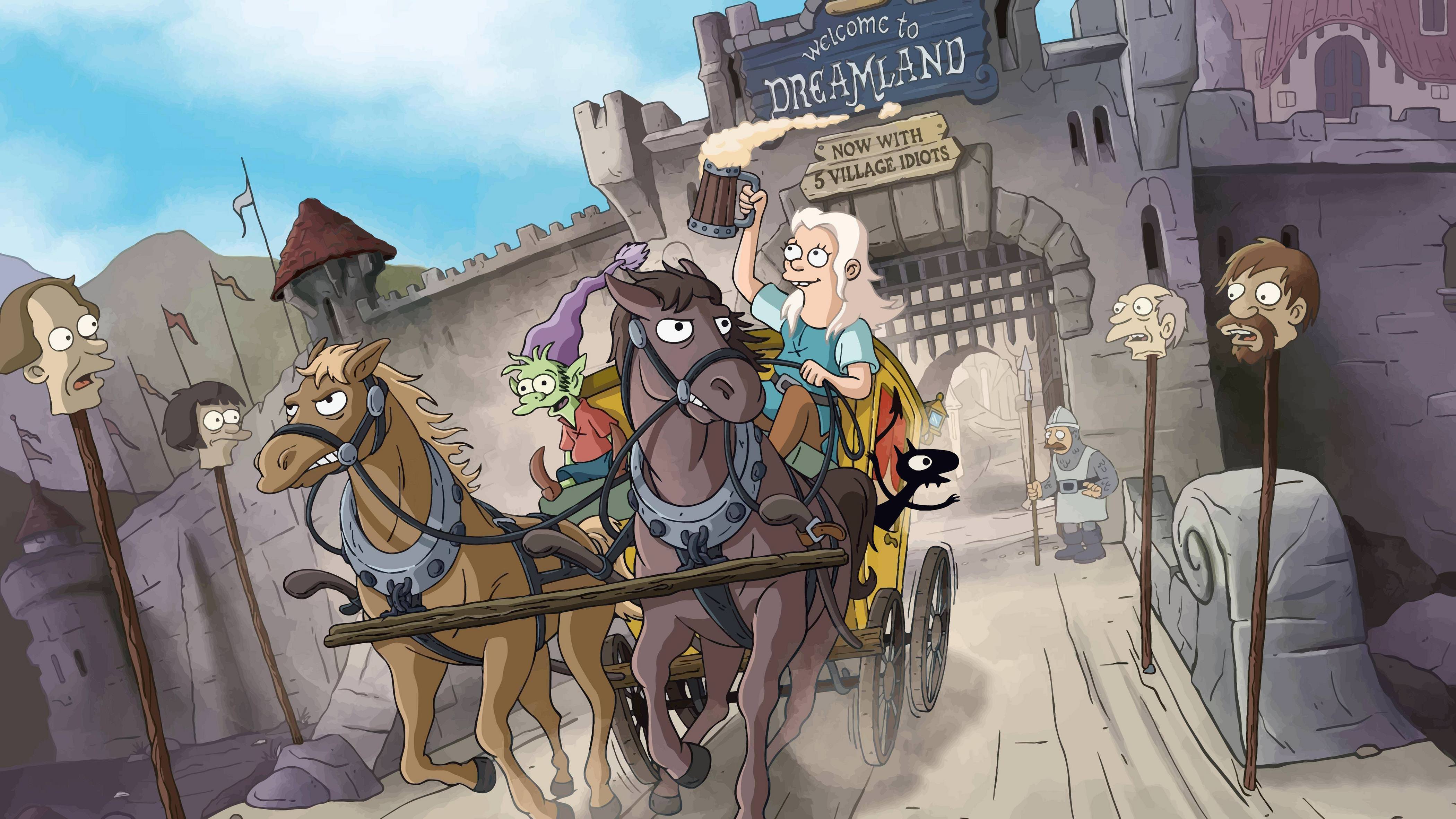 Disenchantment Netflix - HD Wallpaper 
