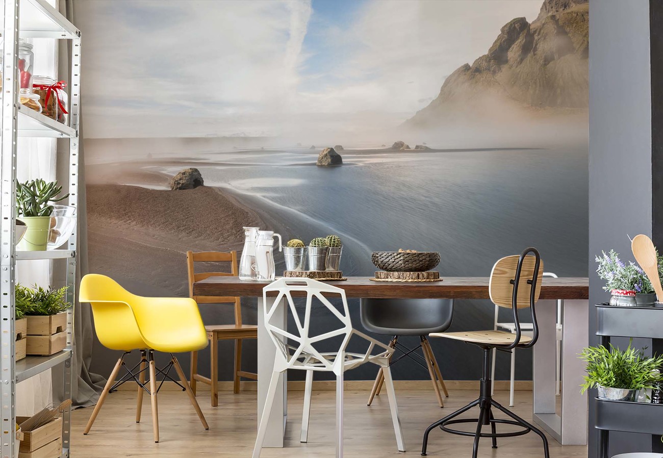 Dreamland Wallpaper Mural - Back To The Future Paper Wall - HD Wallpaper 