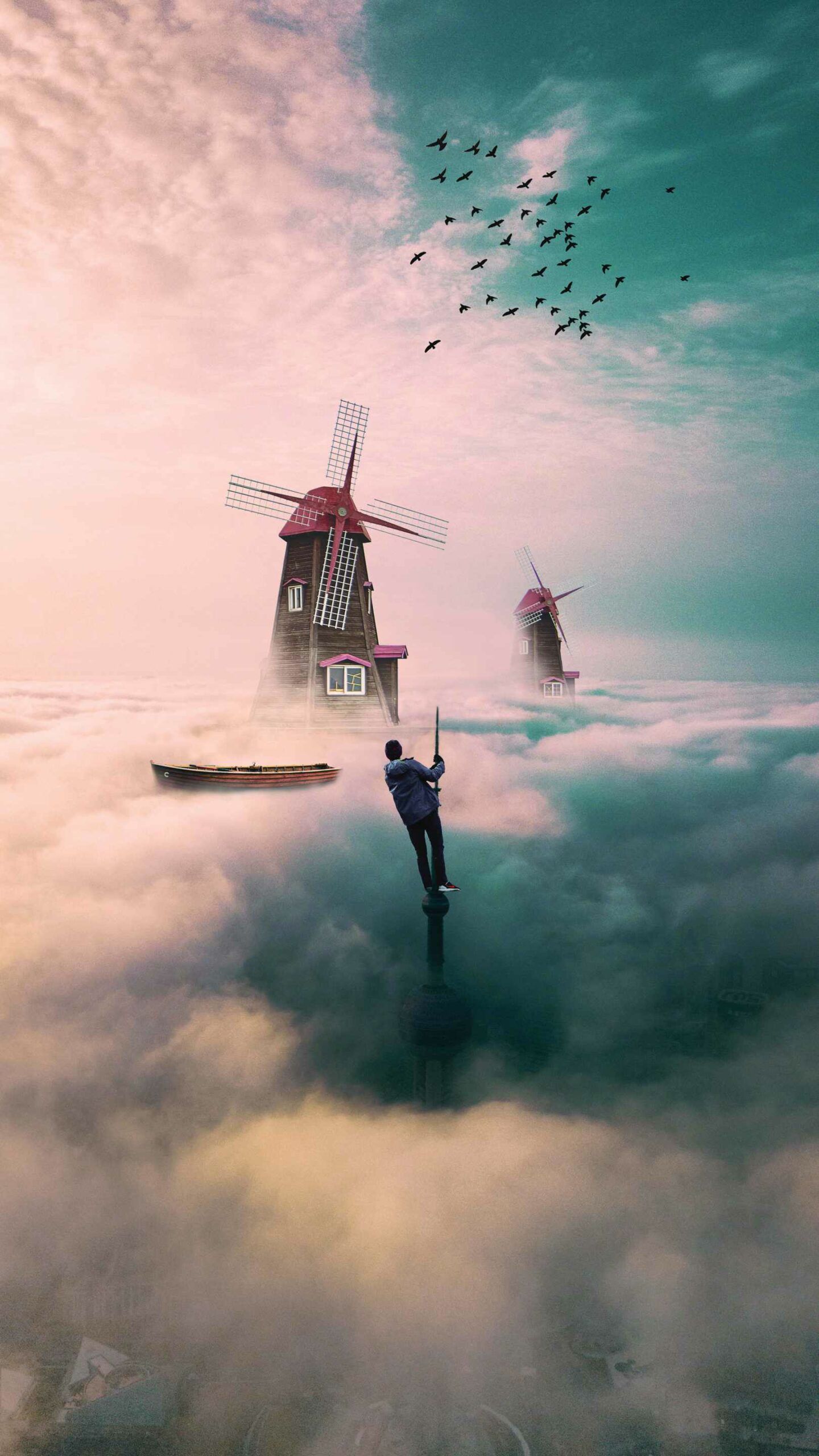 Windmill - HD Wallpaper 