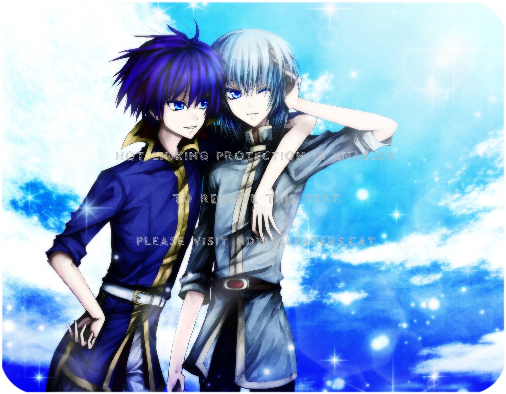 Marth & Ike Blue Fire Emblen Games - Anime - HD Wallpaper 