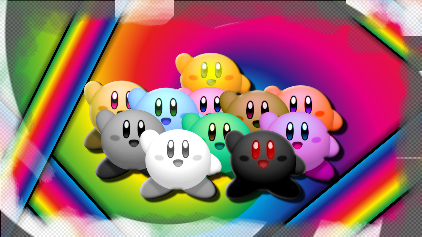 Download Hd Kirby Desktop Wallpaper Id - Cool Kirby Backgrounds - HD Wallpaper 
